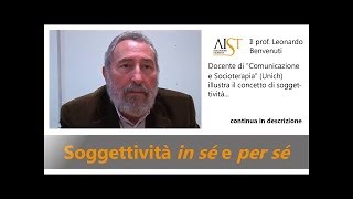 16  Soggettività in sé e per sé