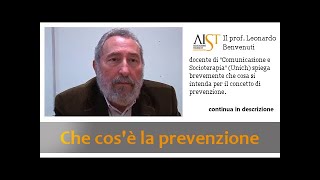 23 Che cos'è la prevenzione