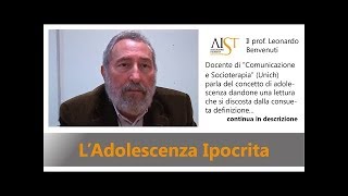 8  L'Adolescenza Ipocrita