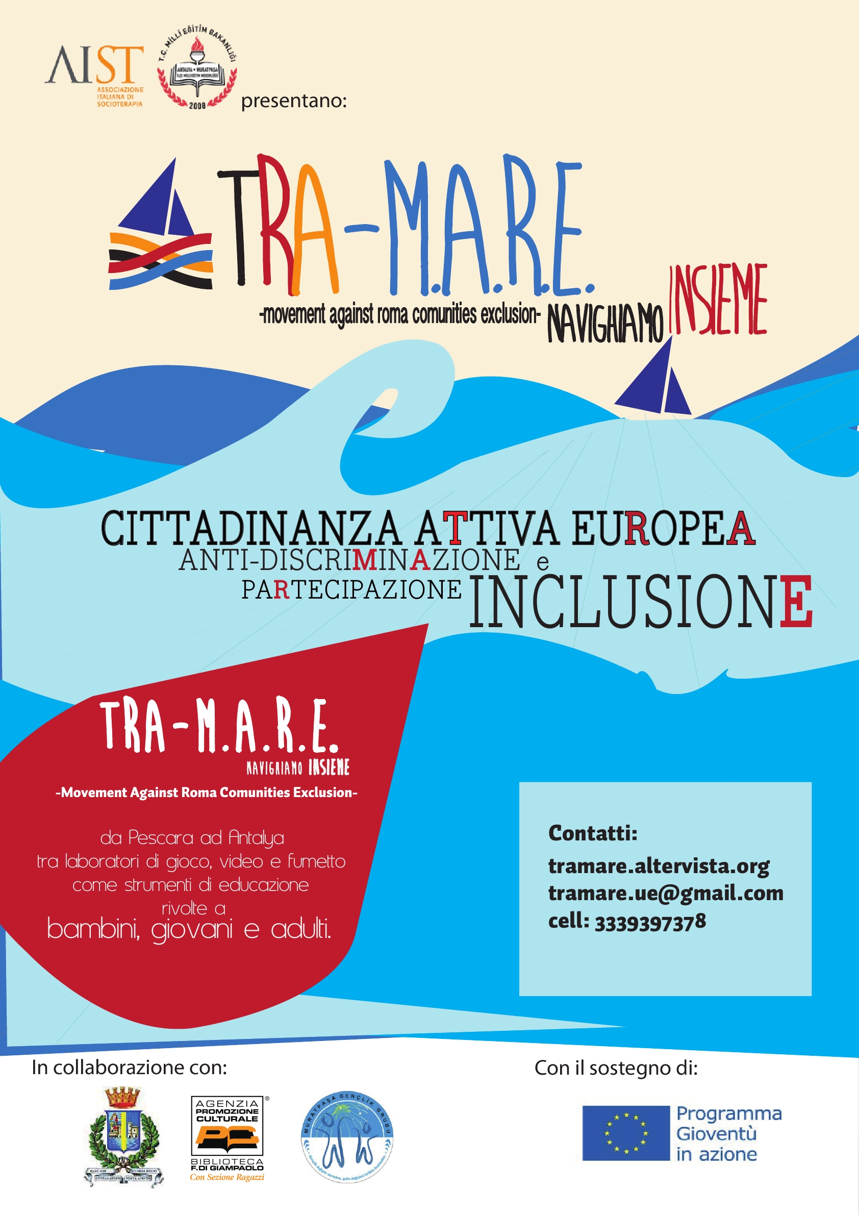 Progetto locandina TRAMARE